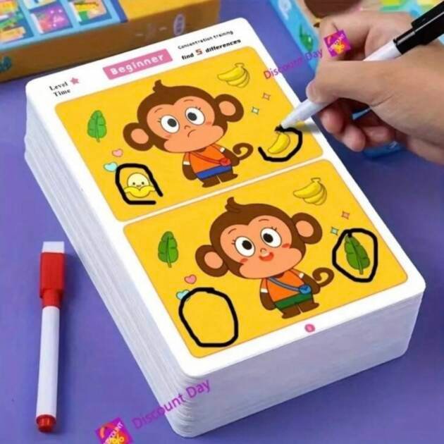Educational game ''Find the Differences''