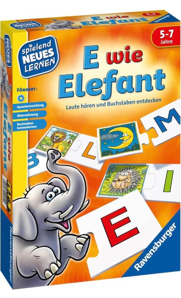 E wie Elefant