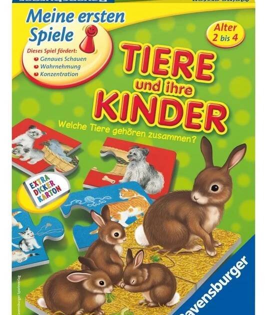Ravensburger Tiere und ihre Kinder